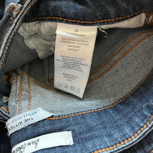 Sam Edelman Midrise Skinny Ankle Jeans size 28 - Picture 13 of 13
